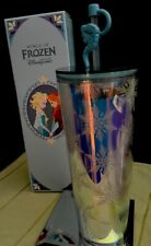Hong Kong Disney Starbucks Tumbler Limited FROZEN Ships From USA. In Hand picture