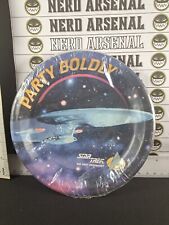 Vintage Star Trek The Next Generation Party Boldly Paper Plates picture