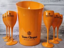 Veuve Clicquot Orange Acrylic Magnum Champagne Ice Bucket 15