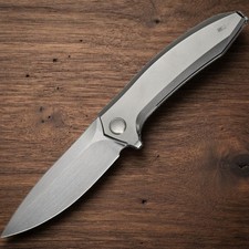 We Knife Co Ltd Acuminal Folding Knife 4" Vanax Steel Blade Titanium Handle picture