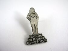 Vintage Collectible Pin: Silent Witness Nova Scotia Domestic Violence picture