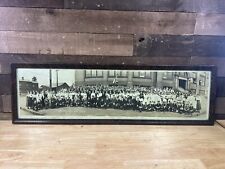 Antique 1918 Wood Framed Beaver Falls High School Photo Beaver Falls, Pa picture