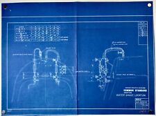 1920 Union Pacific / Utah Railroad Blueprint- Water Gauge Location - 20'' x 15'' picture