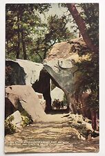 Vintage The Stage Approaching Arched Rock El Portal Yosemite Valley CA Postcard picture