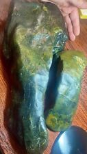 2 Large Rough Natural Top Quality Rare A grade  Jade Old Covelo Stock picture