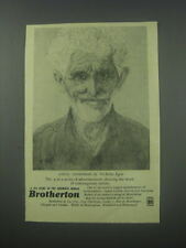 1954 Brotherton Chemicals Ad - Greek Fisherman by Nicholas Egon picture