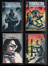 TERMINATOR:SECONDARY OBJECTIVES 1-4 (9.6/NM+ AVG) DARK HORSE 1991 CGC EM picture
