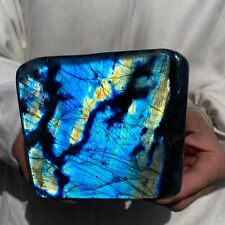 2.5lb Natural Gorgeous Labradorite Quartz Crystal display Stone Specimen Healing picture