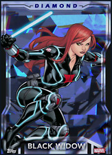 Black Widow Hidden Gems Diamond Epic (cc#143) Topps Marvel Collect Digital card picture