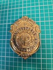 Rare NC North Carolina Magistrates Pin Back Badge Shield Obsolete  picture