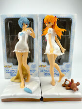 Evangelion Asuka Langley Rei Ayanami Extra Figure Pure baby Set of 2 SEGA 20cm picture