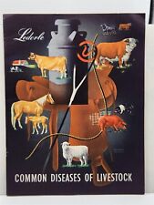 1950 Common Diseases of Livestock Promoting Lederle Laboratories Cyanamid Co. YY picture