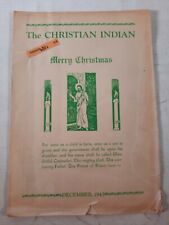 1943 The Christian Indian Merry Christmas magazine  picture