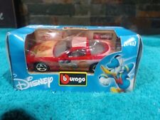 Collectible Bburago Disney 1:43 Diecast Donald Duck Car picture