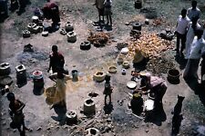 Vtg 1972 Slide India Cooking Pots X5K189 picture