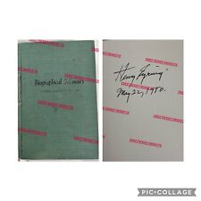 Henry Eyring “Chemist” Signed Inside Book National Academy of Science Vol. 51 picture