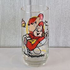 VTG Alvin And The Chipmunks 1985 Alvin Promo Drinking Glass EUC picture