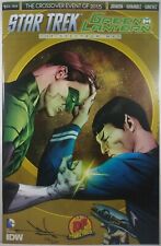 🟢🔥 STAR TREK GREEN LANTERN #1 SIGNED JAE LEE DYNAMIC FORCES DF VARIANT 2015 DC picture