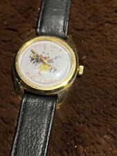 RARE  Louie the Lightning Bug Genuine Leather Watch Vintage Collectors Item picture