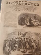 BLACK HISTORY MONTH 1st ORIGINAL NEWSPAPER REPORTING Of EMANCIPATION July 7 1862 picture