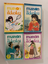 Maison Ikkoku Manga Lot of 4 Volumes 4, 5, 6, 7 by Rumiko Takahashi Viz picture