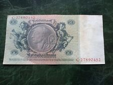 GERMANY 50 Mark Reichsbanknote 1933 Banknote picture
