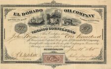El Dorado Oil Co. - Stock Certificate - Oil Stocks and Bonds picture