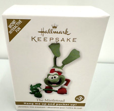 HALLMARK KEEPSAKE ORNAMENT 2011 THE MISTLETOAD HANG ME UP AND PUCKER UP picture