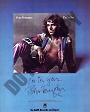 1977 Peter Frampton I'm In You Album Magazine Promo Ad 8x10 Photo picture