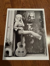 DOLLY PARTON Art Print Photo Guitar 11" x 14" Poster Greenhouse Dance Ensemble picture