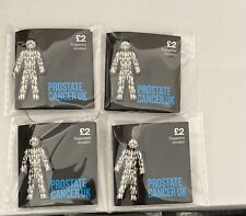 NEW  X 4 Prostate Cancer Man UK - PIN BADGES - Men United -  💙raise Awareness picture