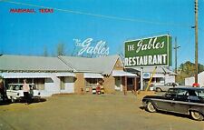 Marshall TX Texas The Gables Restaurant Advertising Vtg Postcard C28 picture