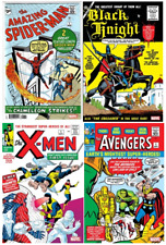 ASM #1 Black Knight #1 Avengers #1 X-Men #1 Facsimile Edition REPRINT Lot SET picture
