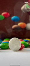 ULTRA RARE Albino AND Logoless Chocolate M&M From Logoless batch. picture