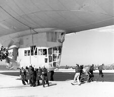 WW2  Photo WWII US Navy K Class Patrol Airship Launch  Blimp World War Two /5242 picture