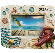 Orlando Florida 3D Lobster Photo Frame Beach Vacation 7.1/25 x 6x5.3/25 3D picture