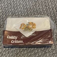 Vintage Envelopes Sangamon Cuddly Critters Sealed Box of 16 Puppy Kitten NOS picture