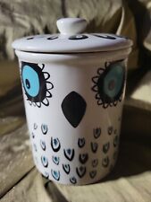 ceramic owl jar Birdlife designed by Hannah Turner  Sri Lanka picture