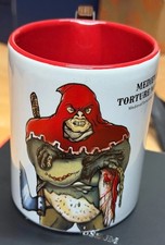 Medieval Torture Museum Executioner Mug Axe Handle Gift Box & Tote Bag Souvenir picture