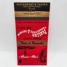 Vintage Matchbook Mama Mia's Restaurant & Tavern Niagara Falls Canada  picture