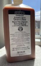 STARBUCKS AUTHENTIC PUMPKIN SPICE FLAVOURED SAUCE FRESH AND SEALED picture