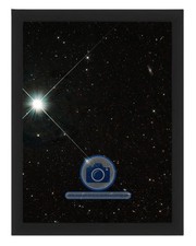 DRACO DWARF GALAXY STELLAR MOTIONS 8X10 FRAMED PHOTO picture