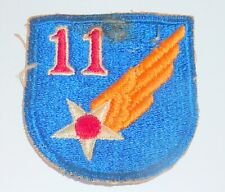 WWII USAAF 11TH AIR FORCE PATCH  GENUINE ORIGINAL  ORIGINAL   SEE PHOTOS picture