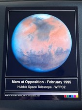 Hubble Space Telescope HST Mars Opposition WFPC2 1995 - Original NASA Photo picture