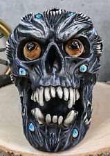 Ebros Demonic Alien Evil Eyes and Fangs Morphing Vampire Skull Ossuary Figurine picture