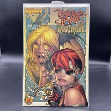 rare issue Painkiller Jane Darkchylde #1 (Dynamic Forces Variant) Comic Book COA picture
