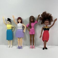 Lot of 4 McDonalds Barbie Doll Figures Assorted Lot picture