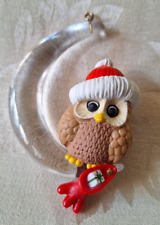 Vintage Hallmark Keepsake Christmas Ornaments 1984 Christmas Owl picture
