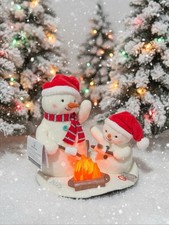 Hallmark 2025 Roasting Marshmallows Singing Snowmen Plush with Light & Motion picture