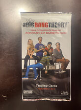 FACTORY SEALED BIG BANG THEORY SEASONS 1 & 2 TRADING CARDS UNOPENED PACK RARE ~~ picture